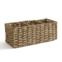 Корзина Плетеная для хранения Multia единый размер бежевый LA REDOUTE INTERIEURS  фото, kupilegko.ru